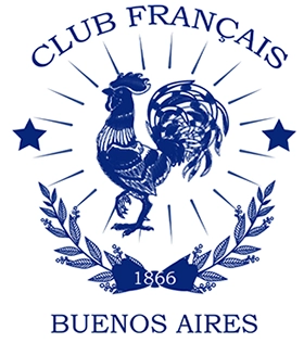 logotipo club francés azul
