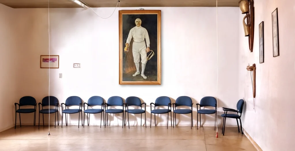 Sala de Armas del Club Francés de Buenos Aires