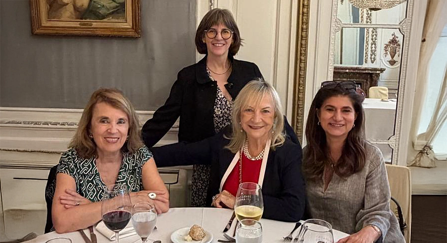 cena con el embajador nadal en Club Francés