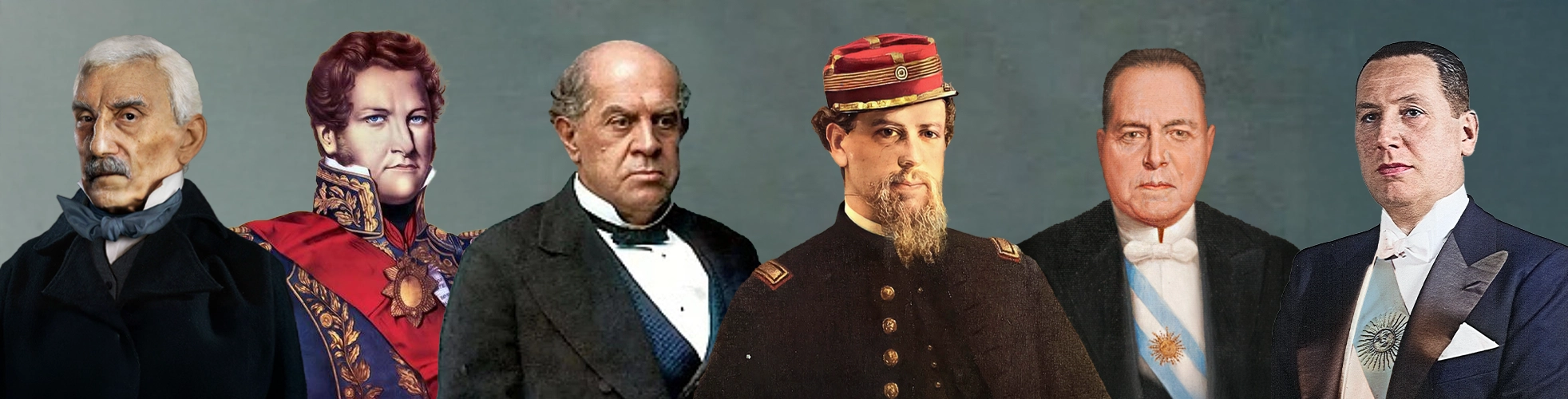 próceres y presidentes argentinos