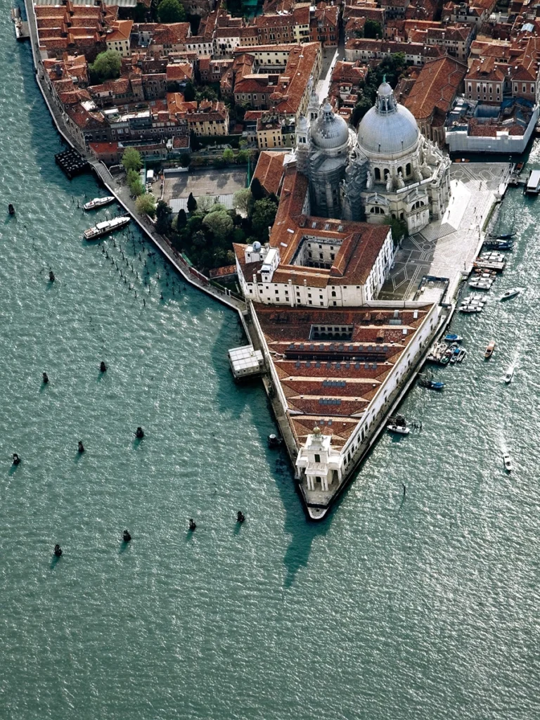 Vista aérea de Venecia