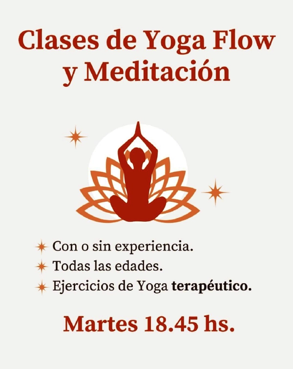 clases de yoga y meditación en el club francés