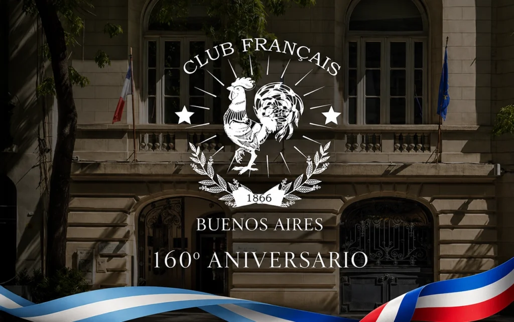 celebración del 160º aniversario del club francés de Buenos Aires
