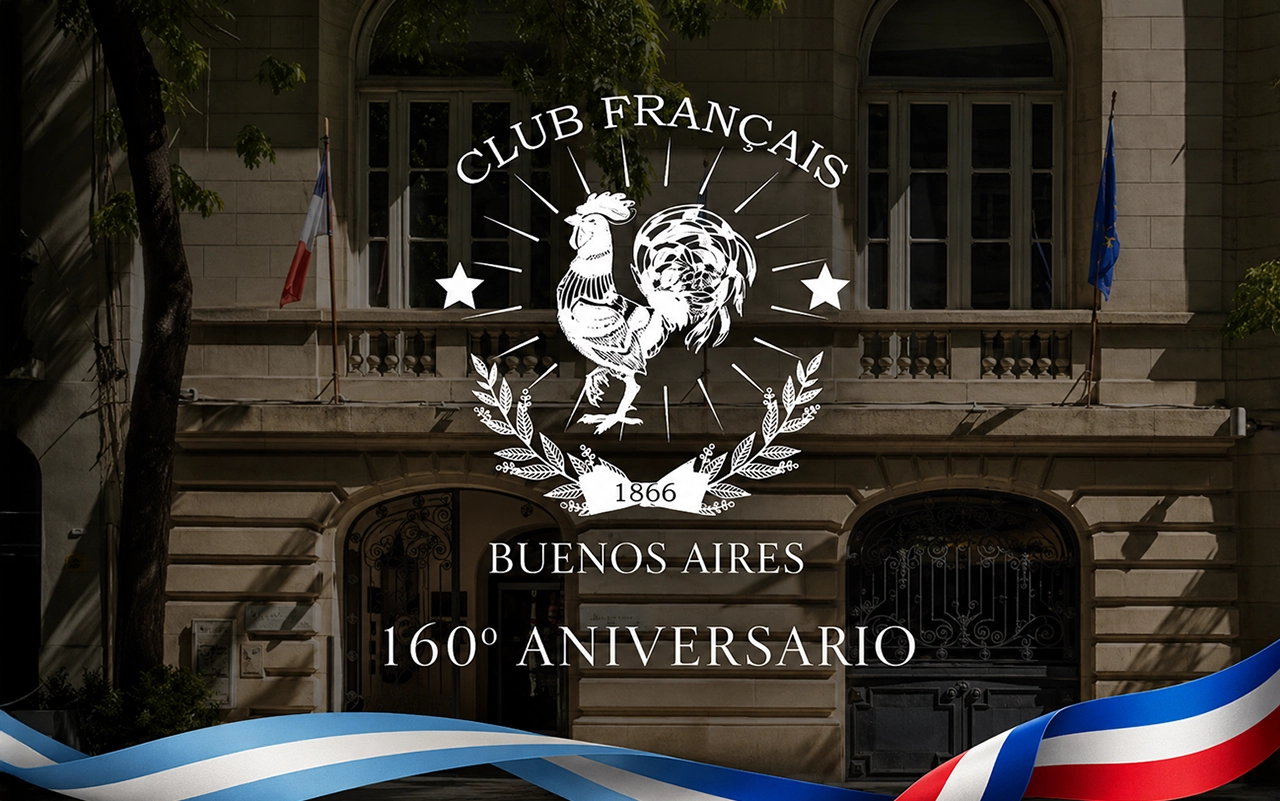 celebración del 160º aniversario del club francés de Buenos Aires