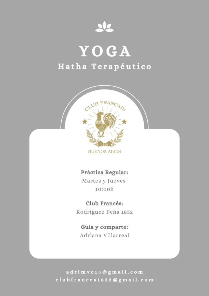Clases de yoga en el Club Francés