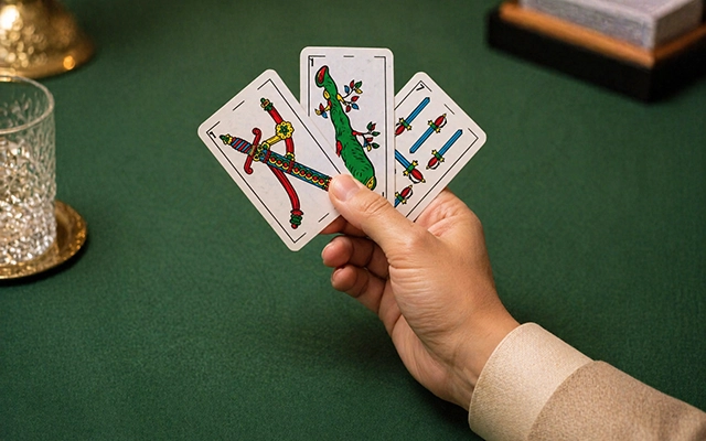 juegos de mesa, el truco, en el club francés