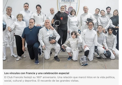 Nota al Club Francés en Clarín