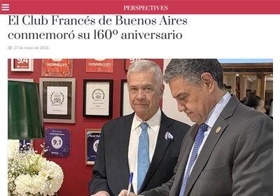 Nota al Club Francés en el medio Perspective