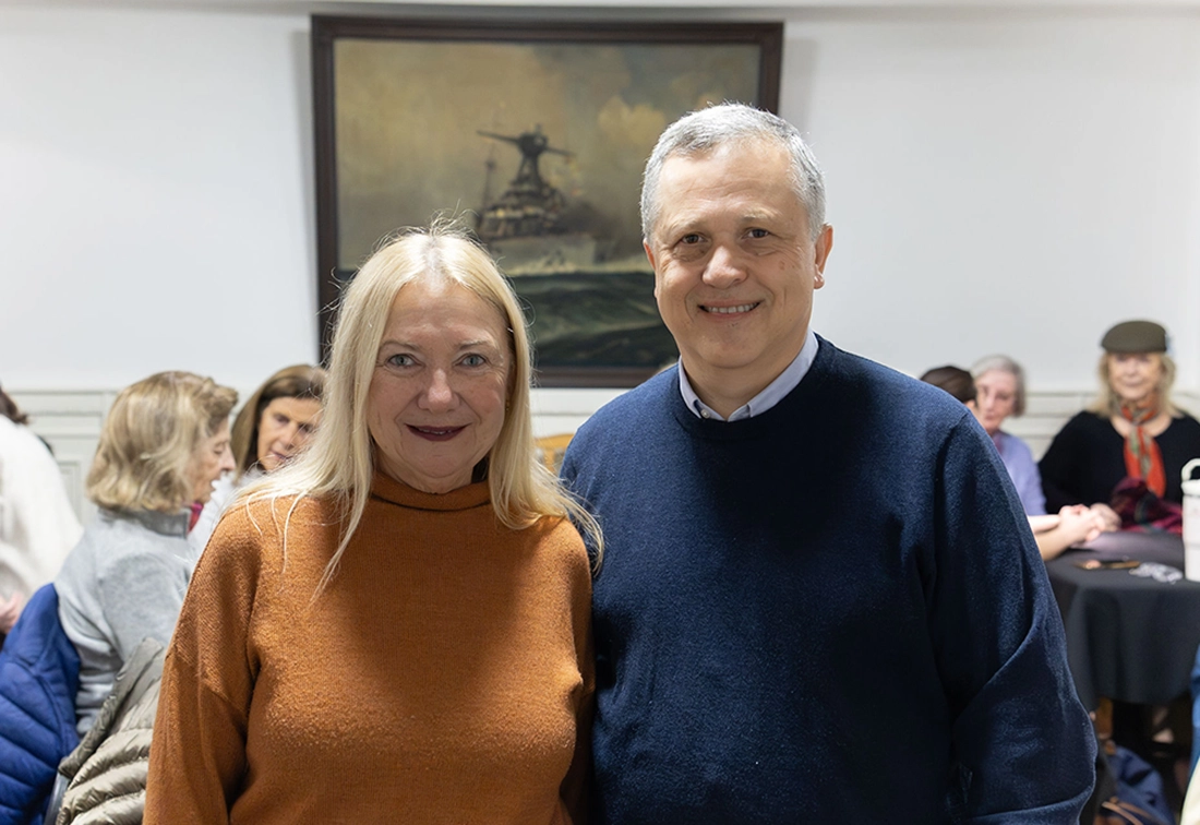 Alex Dionesalvi y Marcela Clot, de CALAF