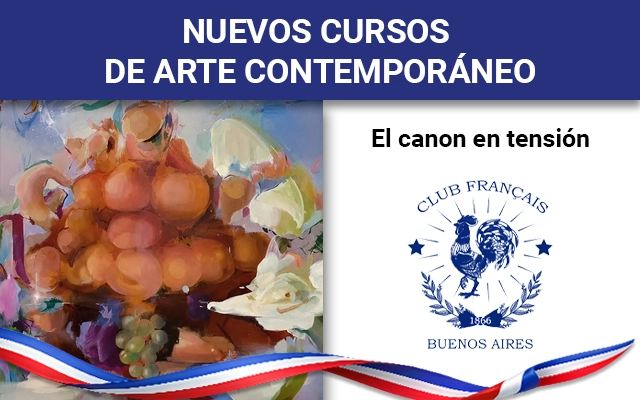 curso de arte contemporáneo en el club francés