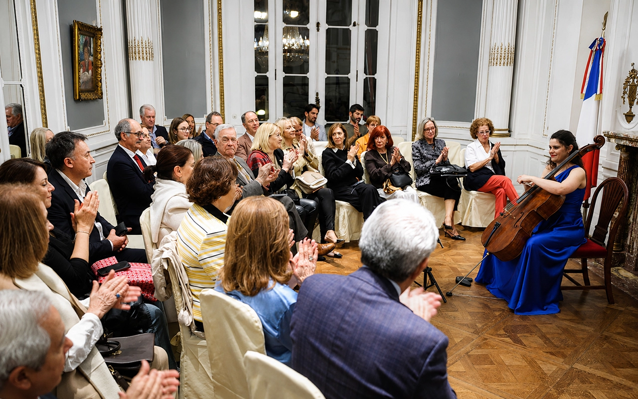 Concierto de Estelle Revaz en el Club Francés