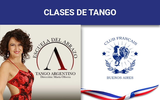 Clases de tango en el Club Francés