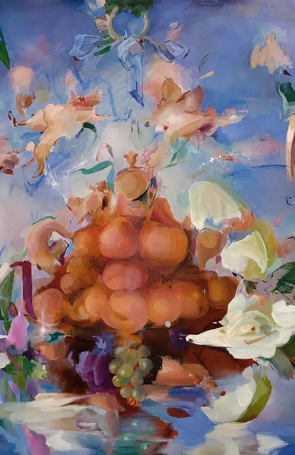 Reproducción de cuadro de arte contemporáneo